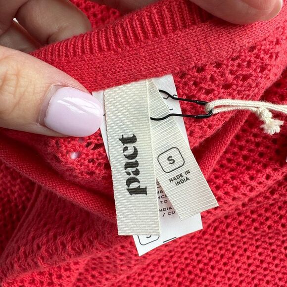 Pact Red Coverup Dress - Picture 10 of 13